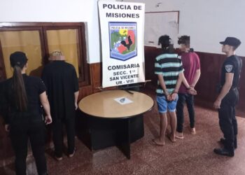 Tres Jóvenes Detenidos Tras Intentar Asaltar Un Comercio Con Arma De Fuego En San Vicente